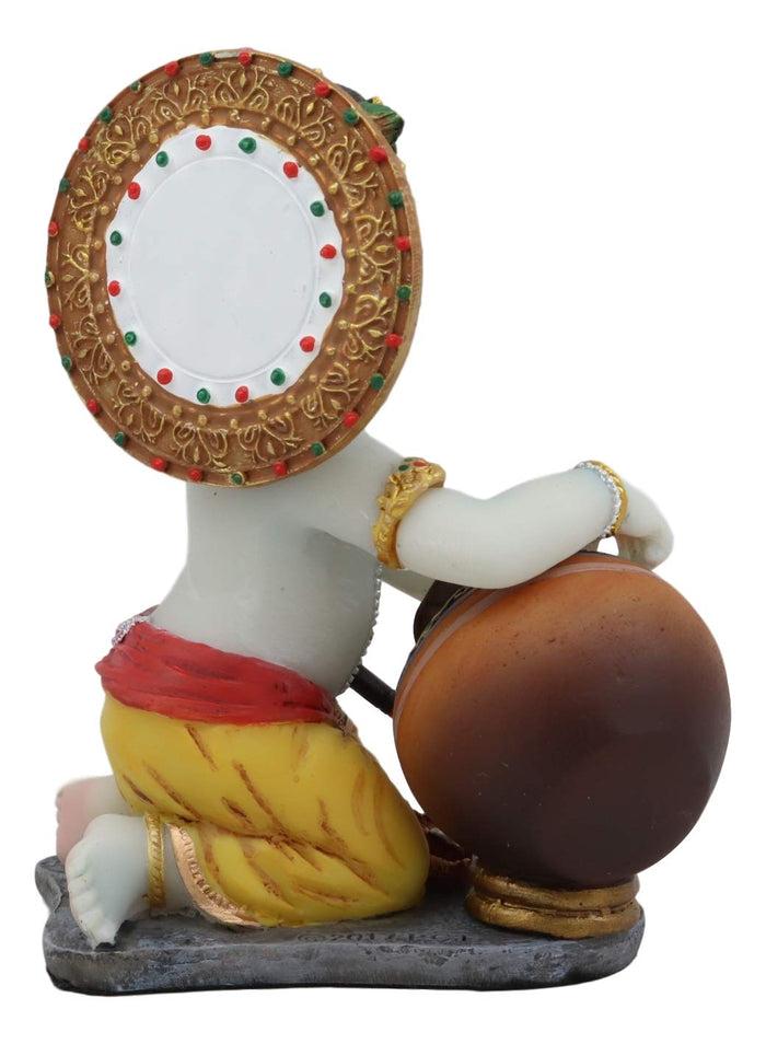 Ebros Gift Ebros Hindu God Young Baby Krishna Vishnu Stealing Butter From The Gopis Statue Decor