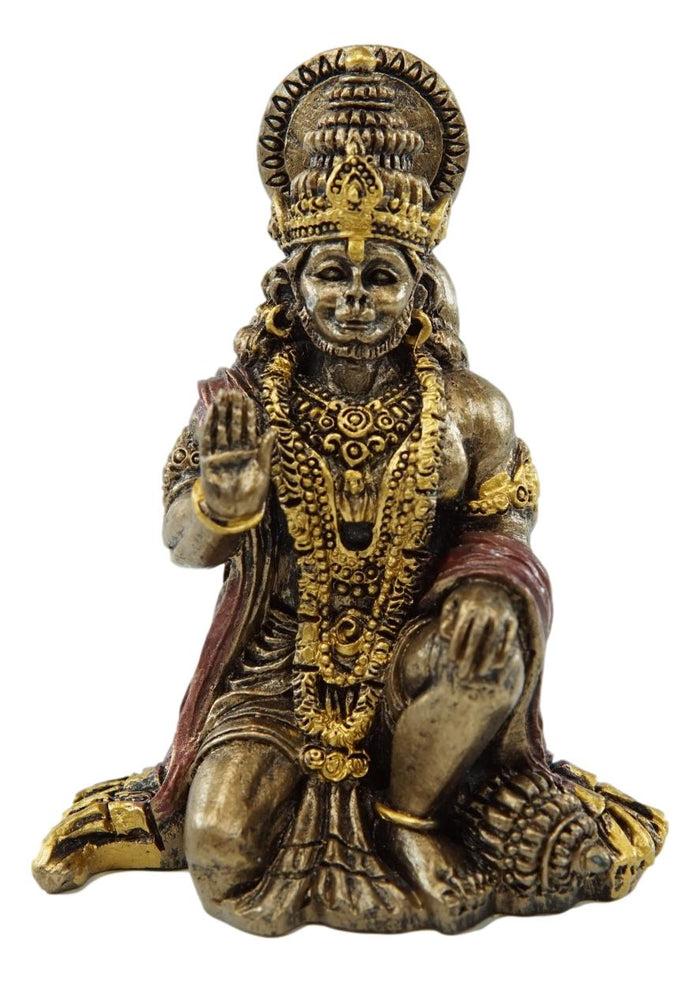 Ebros Gift Ebros Hindu Ramayana Hanuman Monkey Hindu God Shiva Incarnate Mini Figurine