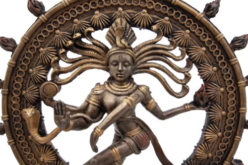 Ebros Gift Ebros Hindu Shiva Nataraja Figurine Lord Of The Dance Cosmic Dancer God Statuette 9"H