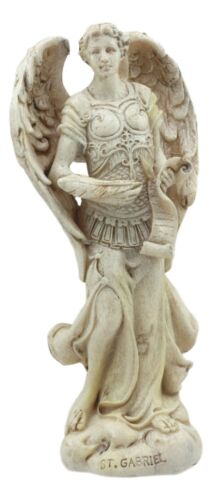 Ebros Gift Ebros Holy Archangel Saint Gabriel Statue 5"Tall Power Of God And Patron Of Baptism