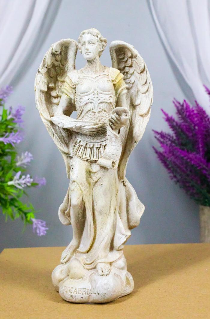 ebros gift Ebros Holy Archangel Saint Gabriel Statue 5"Tall Power Of God And Patron of Baptism
