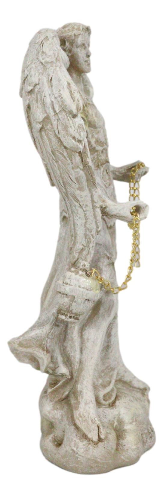 Ebros Gift Ebros Holy Archangel Saint Sealtiel Statue 5"H Prayer Of God Worship And Intercession