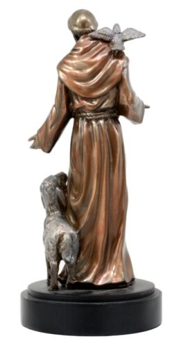 Ebros Gift Ebros Holy Catholic Saint Francis Of Assisi Figurine 7.5"H Devoted Monk Patron Of Animals & Environment