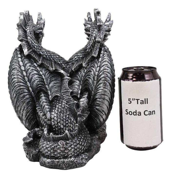 Ebros Gift Ebros Hydra Dragon Wine Bottle Holder Statue 9" Tall Fantasy Caddy Kitchen Decor