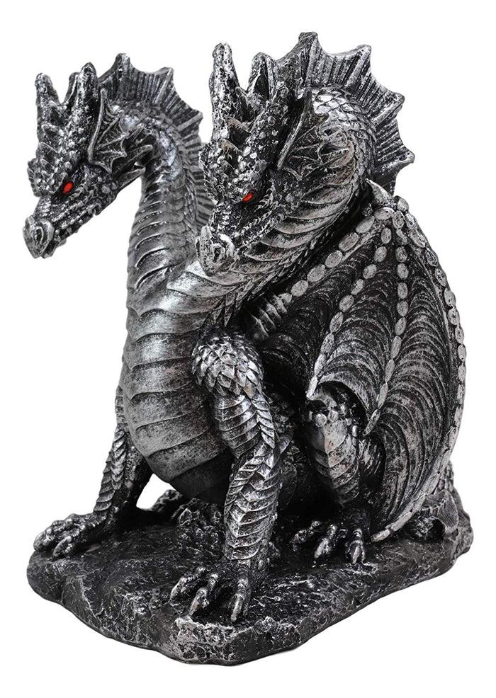Ebros Gift Ebros Hydra Dragon Wine Bottle Holder Statue 9" Tall Fantasy Caddy Kitchen Decor