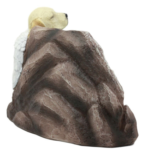 Ebros Gift Ebros In Memory Of A Loyal Friend Labrador Retriever Dog With Angel Wings Statue 8.5" Long