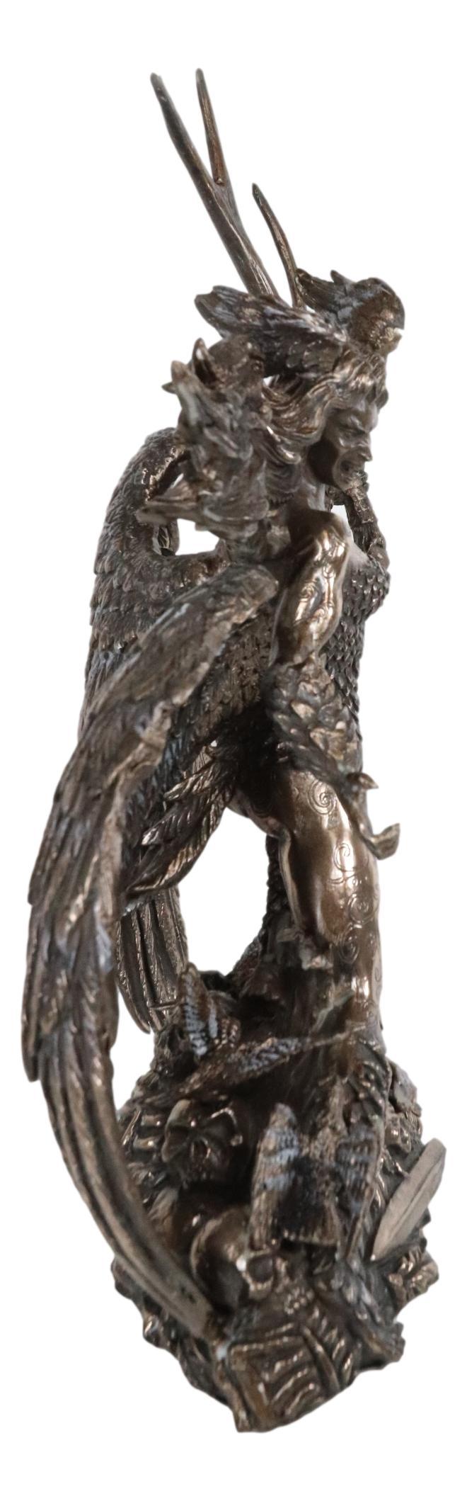 Ebros Gift Ebros Irish Celtic War Goddess Winged Morrigan Phantom Queen W/ Antler Sword Figurine