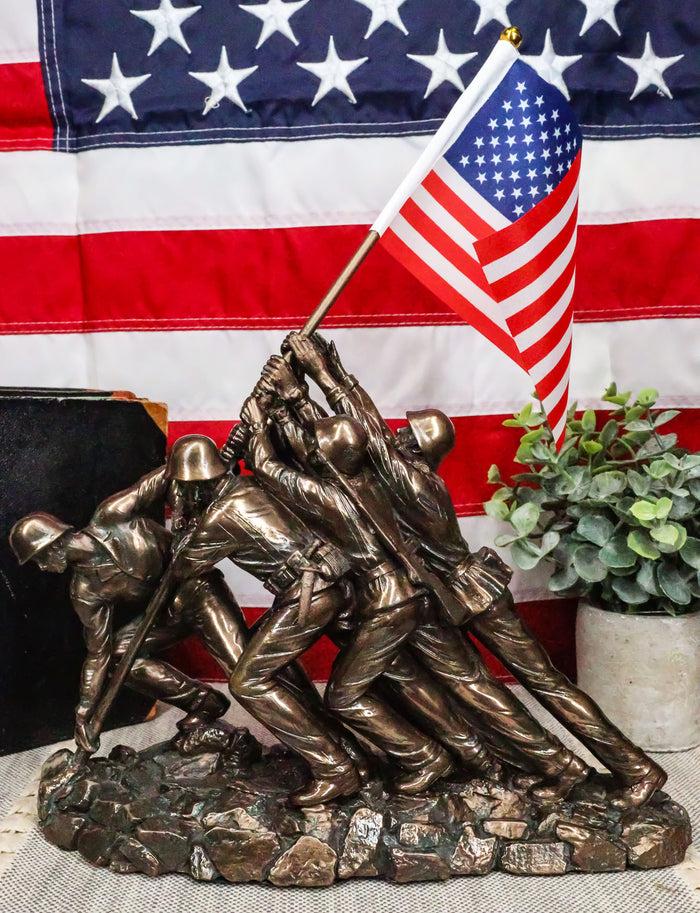 ebros gift Ebros Iwo Jima 6 Marines Raising USA Flag Memorial Replica 12" Long Figurine