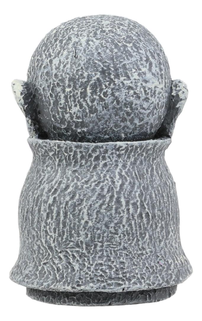 Ebros Gift Ebros Japanese Happy Joyful Elated Jizo Monk Miniature Statue 3" Tall