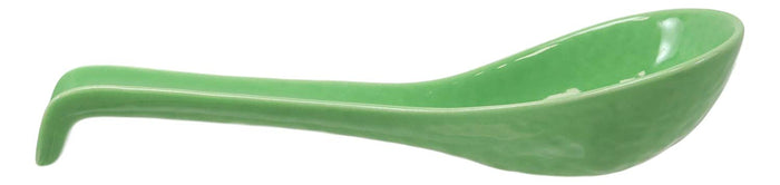 Ebros Gift Ebros Japanese Modern Porcelain Soup Spoons With Ladle Hook Pack Of 6 (Green)