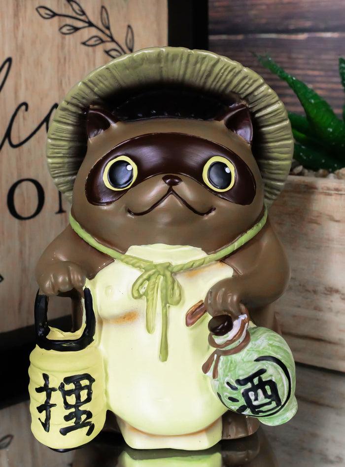 ebros gift Ebros Japanese Tanuki Raccoon Dog Collectible Figurine Bake Danuki Yokai Ghost
