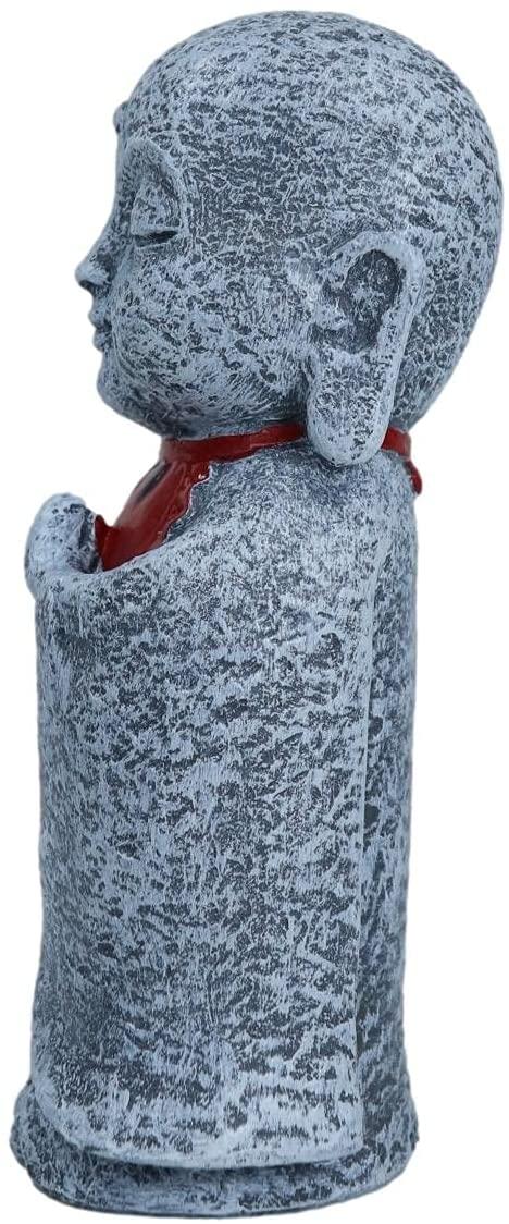 Ebros Gift Ebros Jizo With Red Bib Statue 5"Tall Ksitigarbha Bodhisattva Ojizo Sama Figurine
