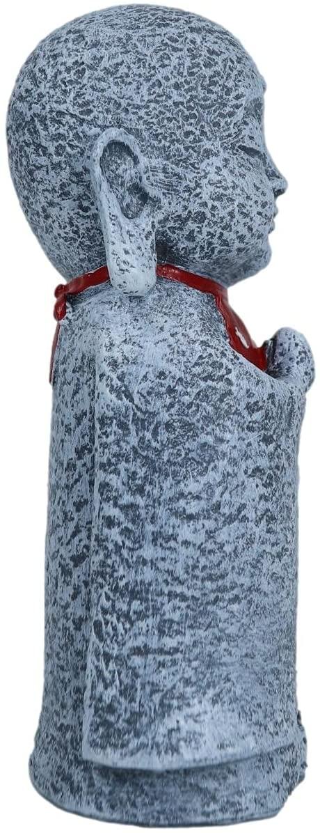 Ebros Gift Ebros Jizo With Red Bib Statue 5"Tall Ksitigarbha Bodhisattva Ojizo Sama Figurine