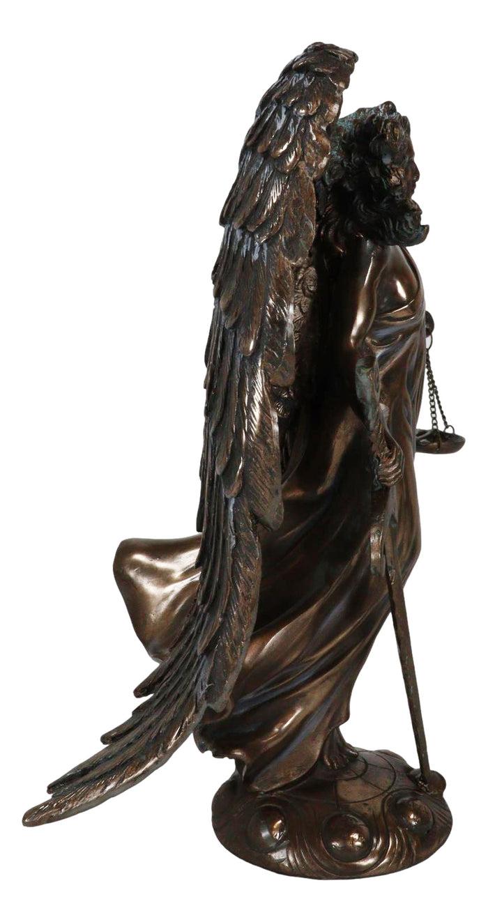Ebros Gift Ebros Judaic Archangel Saint Raguel Statue Angel Of Justice 9.75"H Figurine