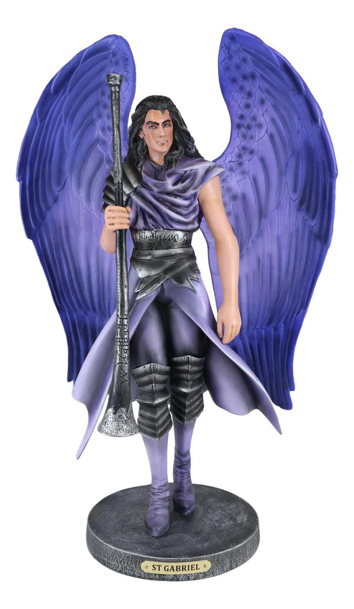Ebros Gift Ebros Judaic Colorful Cherubim Messenger Archangel Saint Gabriel Statue 15"H