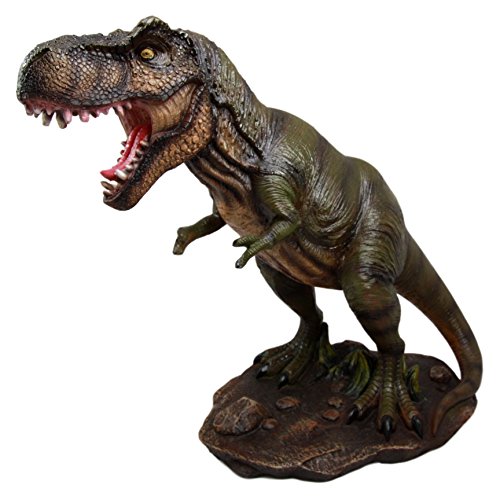 ebros gift Ebros Jurassic Era Apex Predator Tyrannosaurus Rex Statue Dinosaur T-Rex Figurine 12" H