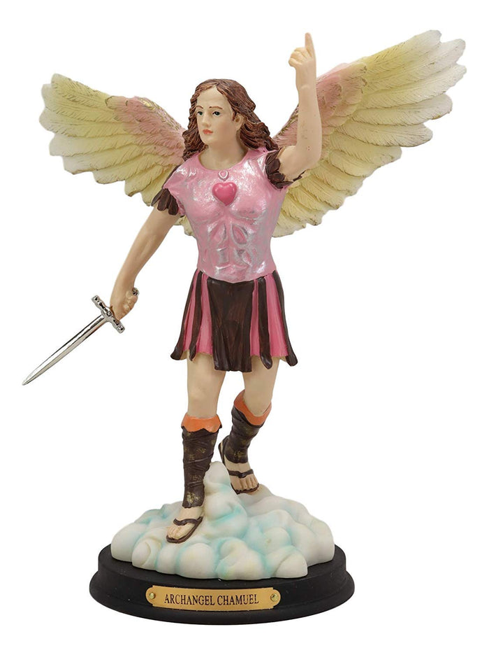 Ebros Gift Ebros Kabbalah Tree Of Life Catholic Colorful Archangels Statue Set Of 7 10"H