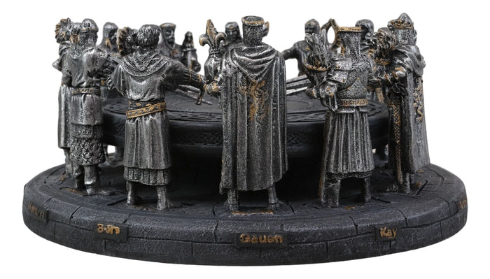 Ebros Gift Ebros King Arthur And The Knights Of The Round Table Decorative Statue 11" Wide