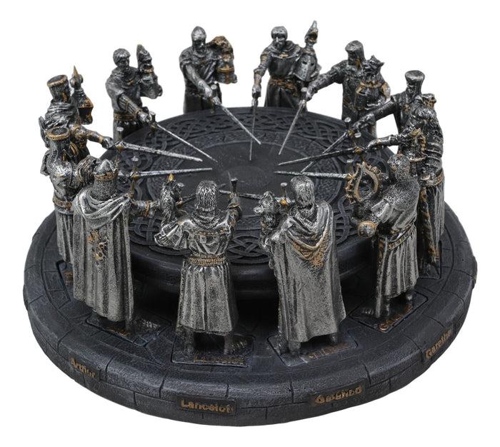Ebros Gift Ebros King Arthur And The Knights Of The Round Table Decorative Statue 11" Wide
