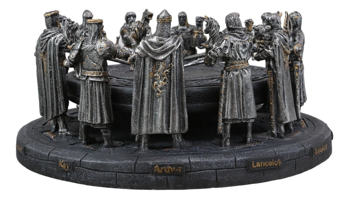 Ebros Gift Ebros King Arthur And The Knights Of The Round Table Decorative Statue 11" Wide