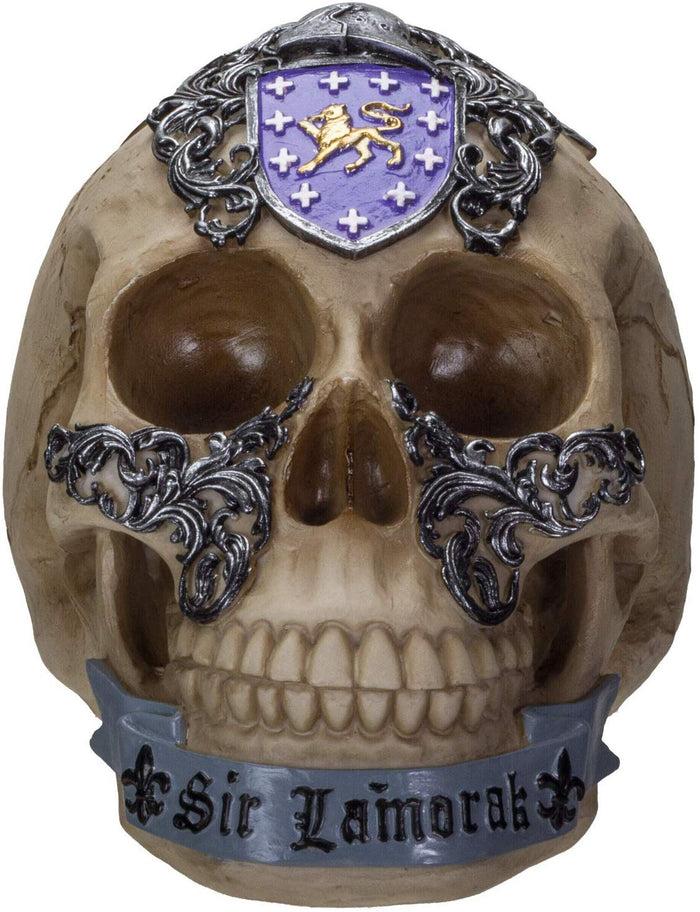 Ebros Gift Ebros Knights Of The Round Table King Arthur Skulls Sir Lamorak Skull Figurine