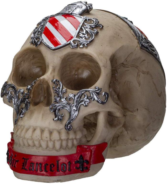 Ebros Gift Ebros Knights Of The Round Table King Arthur Skulls Sir Lancelot Skull Figurine