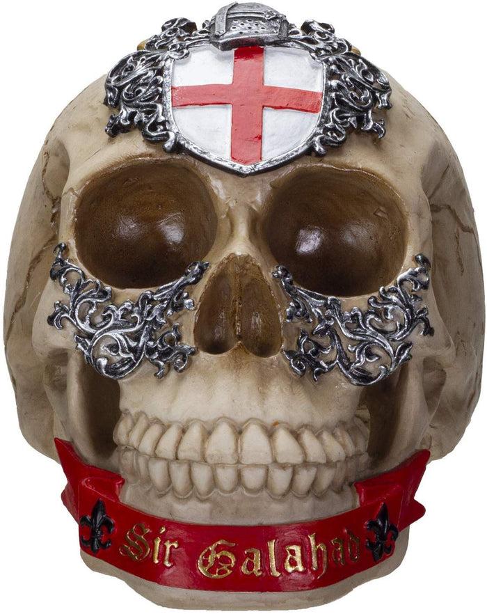 Ebros Gift Ebros Knights Of The Round Table King Arthur Skulls Sir Galahad Skull Figurine