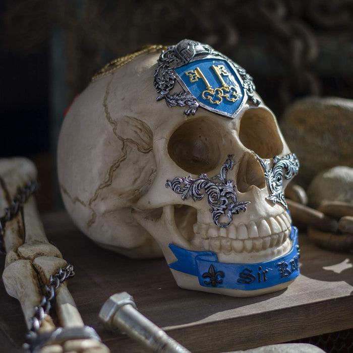 ebros gift Ebros Knights of The Round Table King Arthur Skulls Sir Kay Resin Skull Figurine
