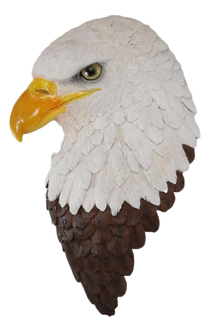 Ebros Gift Ebros Large 17"H Hero Vision Bald Eagle Patriotic American Eagle Wall Decor Plaque
