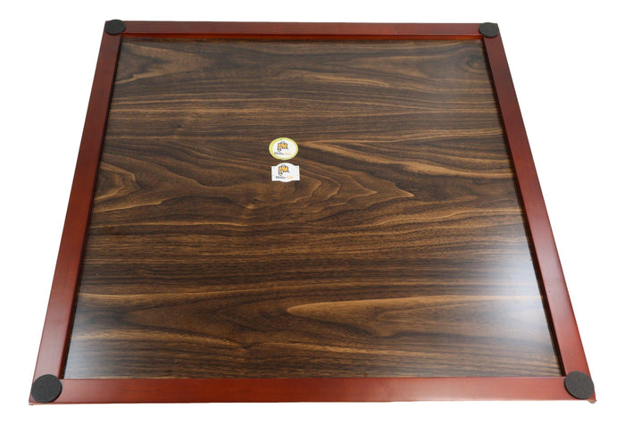 Ebros Gift Ebros Large 19" By 19" Wooden Chess Board With Chocolate Wood Borders Gaming