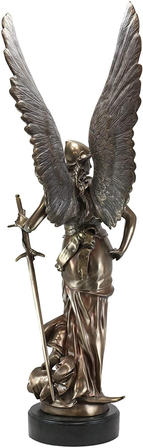 Ebros Gift Ebros Large 35" Tall Winged Victory Angel Of Justice With Sword & Helmet Statue