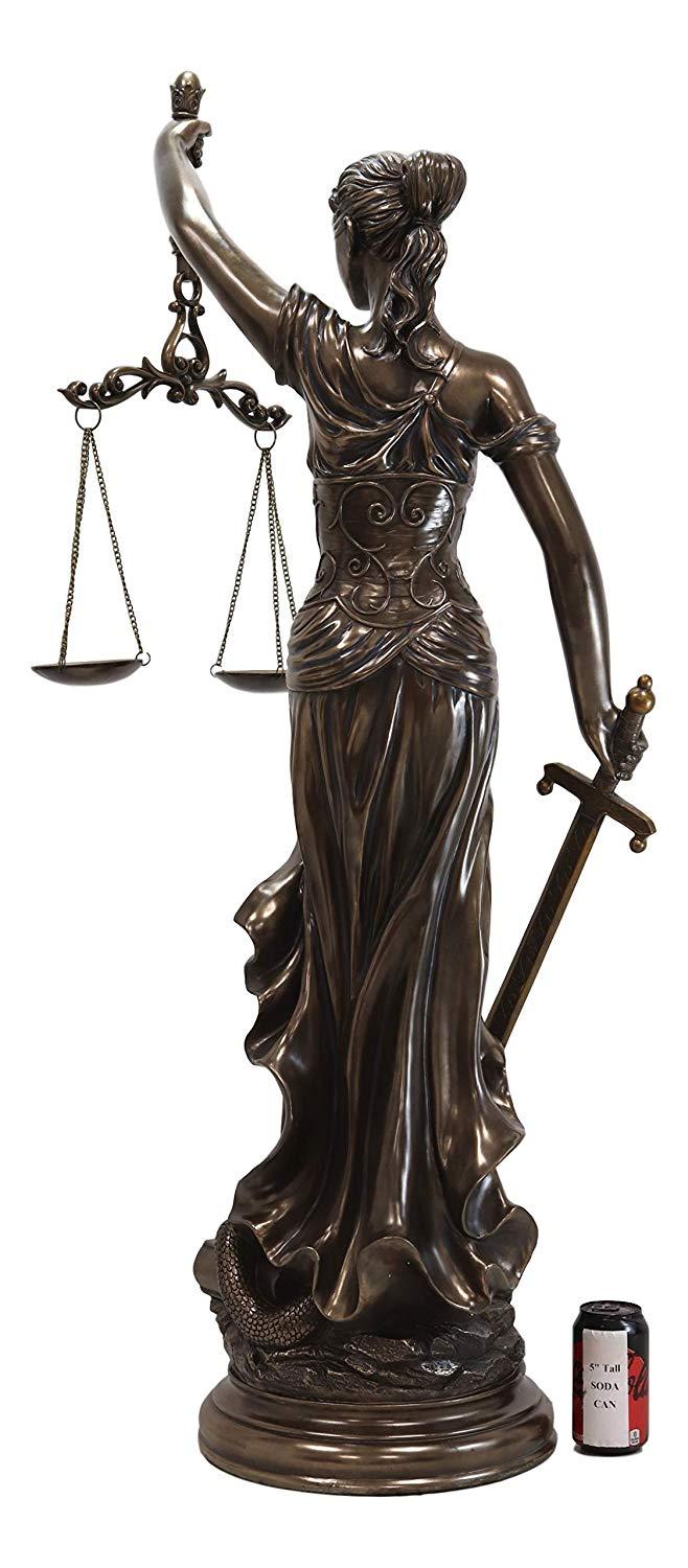 Ebros Gift Ebros Large 4 Feet Greek Goddess Lady Of Justice Blindfolded La Justica Themis Statue