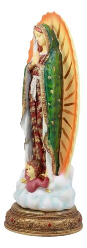 Ebros Gift Ebros Large Blessed Virgin Our Lady Of Guadalupe Statue 16.25"Tall Holy Mother Mary