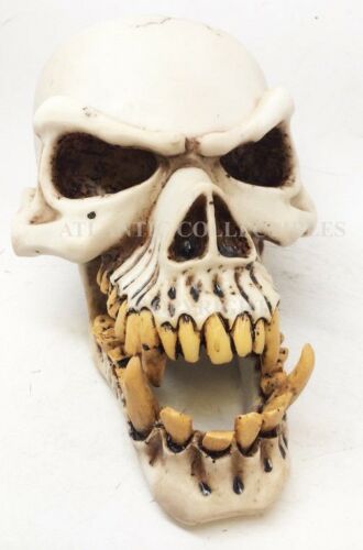 Ebros Gift Ebros Large Dragon Demon Skull Skeleton Figurine 9.5" Long Novelty Halloween Decor