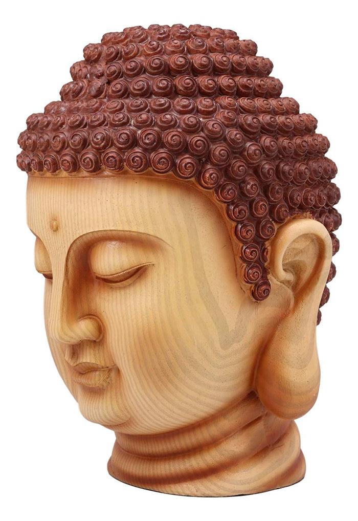 Ebros Gift Ebros Large Feng Shui Shakyamuni Buddha Gautama Head W/ Ushnisha Statue 11.75"H