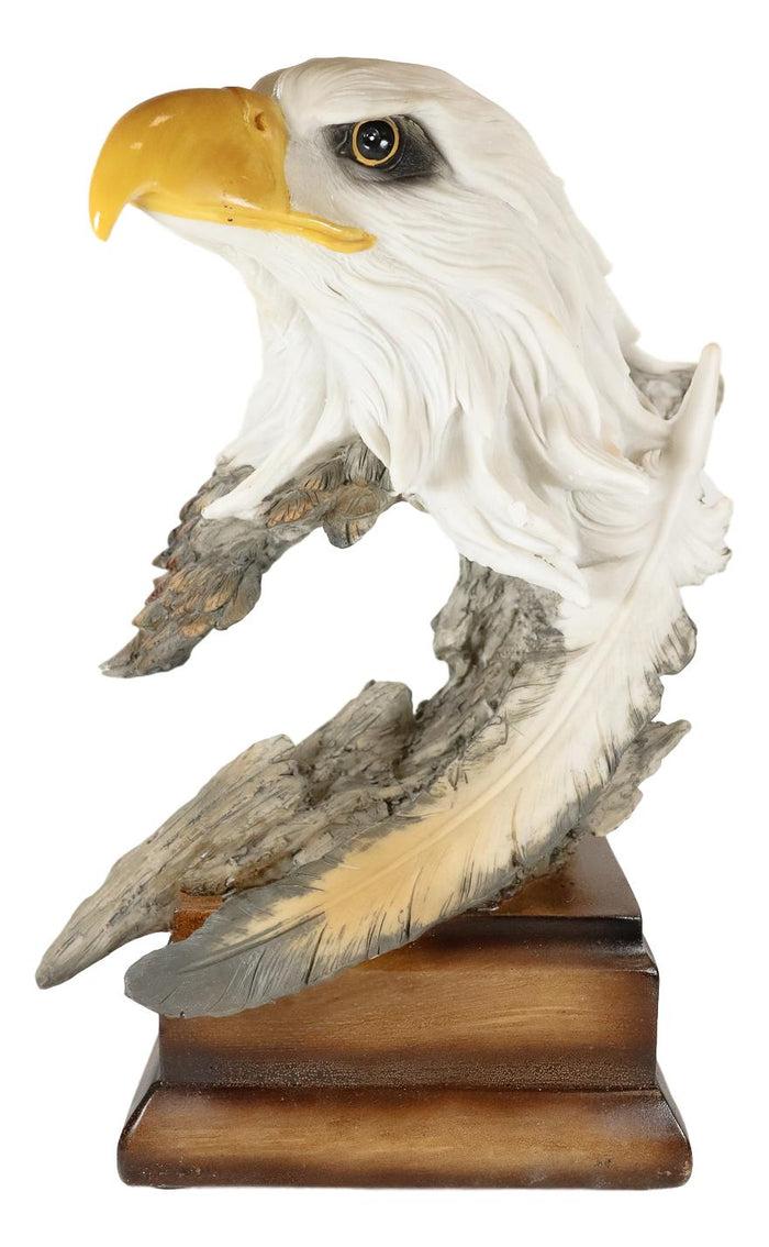 Ebros Gift Ebros Large Glorious Surveyor Of Horizons Grand Bald Eagle Bust Statue Decor Figurine