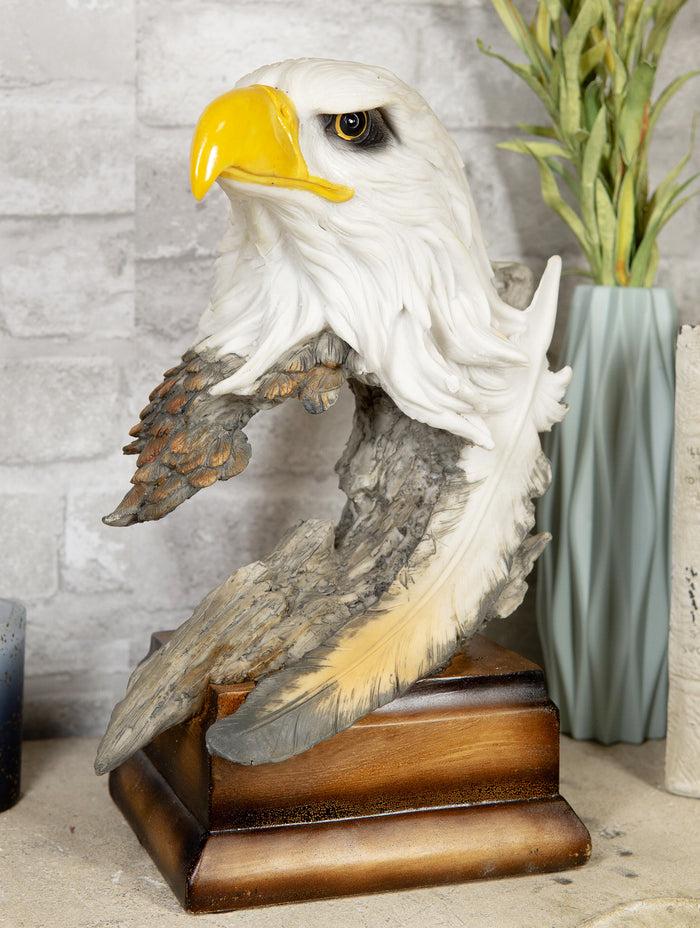 ebros gift Ebros Large Glorious Surveyor Of Horizons Grand Bald Eagle Bust Statue Decor Figurine