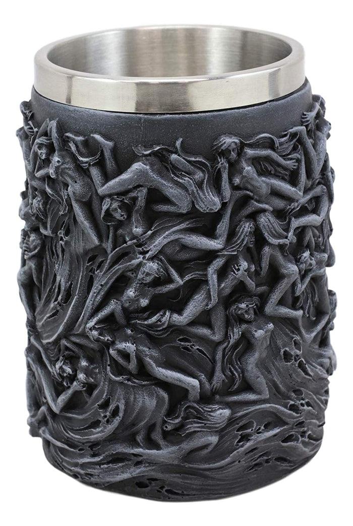 Ebros Gift Ebros Large Gothic Ossuary Sexy Nude Erotica Tantric Voodoo Tattoo Morphing Female Bodies Coffee Mug Drinking Cup Tankard