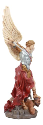 Ebros Gift Ebros Large Guido Reni Baroque Art Saint Michael The Archangel Trampling On The Devil Statue Guardian Protector Decor Figurine Patron Of Police Soldiers Doctors