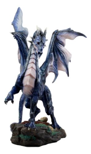 Ebros Gift Ebros Large Mythical Fantasy Nebula Midnight Dragon Home Decor Dragon Sculpture
