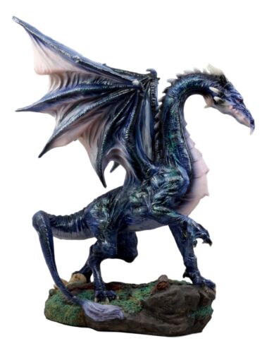 Ebros Gift Ebros Large Mythical Fantasy Nebula Midnight Dragon Home Decor Dragon Sculpture