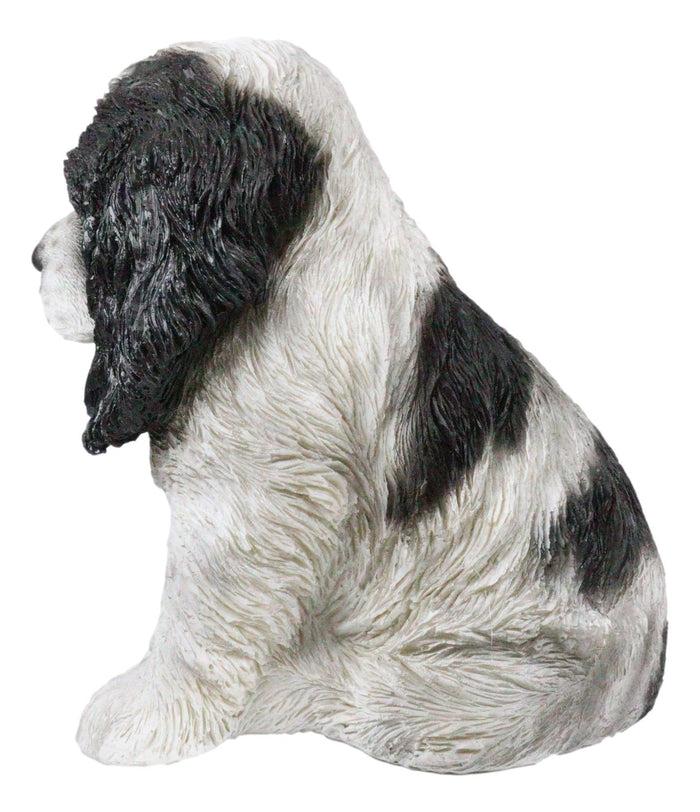 Ebros Gift Ebros Lifelike Pet Pal English Cocker Spaniel Dog Puppy Sitting Figurine 5.75"H