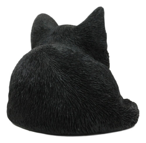 Ebros Gift Ebros Lifelike Sleeping Tuxedo Black And White Cat Statue 7" Long Pet Pal Kitten Decor Figurine