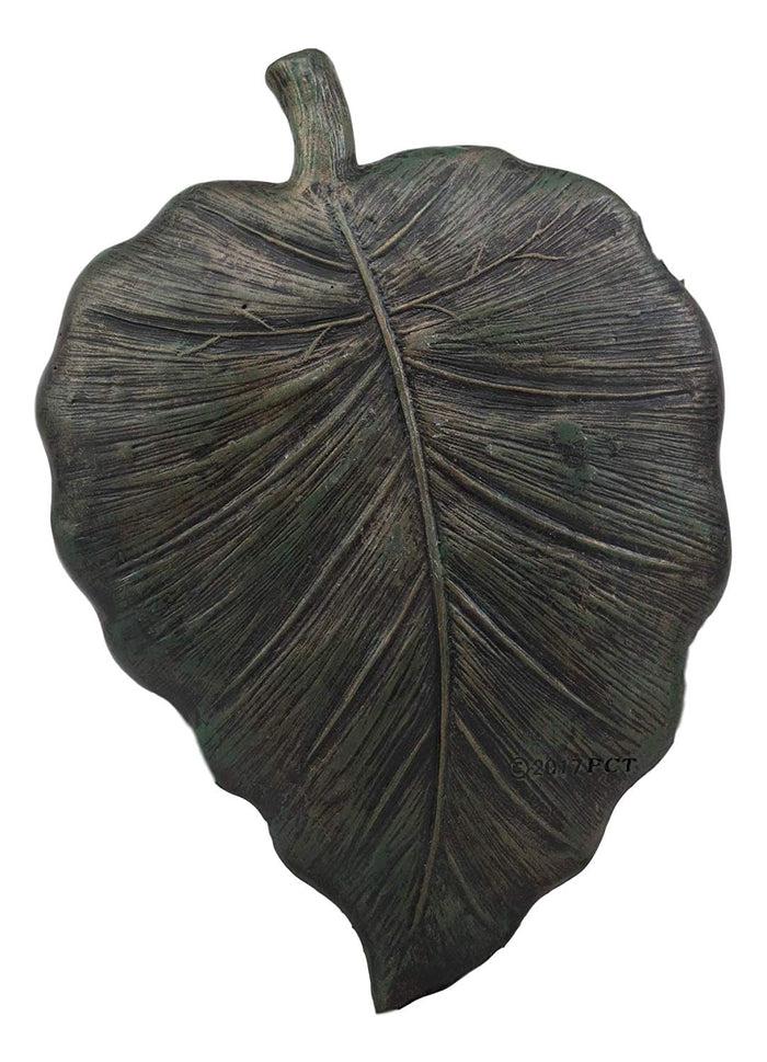 Ebros Gift Ebros Lord Ganesha On Peepal Banyan Leaf Vastu Statue Supreme Hindu God Of Success