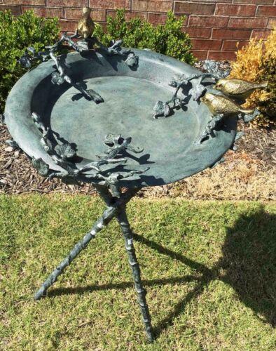 Ebros Gift Ebros Lovebirds Couple On Rustic Branches Twigs Bird Feeder Decor 35"H