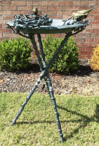 Ebros Gift Ebros Lovebirds Couple On Rustic Branches Twigs Bird Feeder Decor 35"H