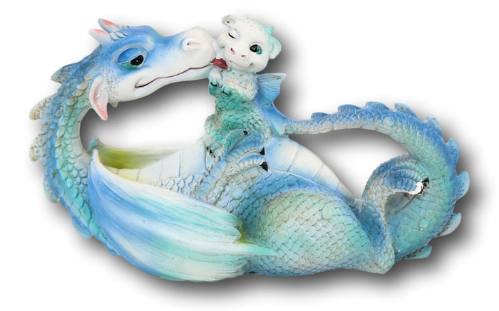 Ebros Gift Ebros Lovely Dragon Mother With Baby Dragon Motherhood Family Resin Figurine