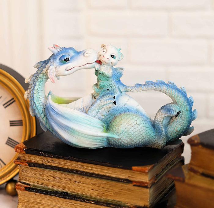 ebros gift Ebros Lovely Dragon Mother with Baby Dragon Motherhood Family Resin Figurine