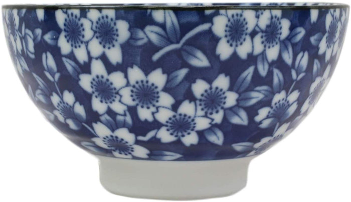 Ebros Gift Ebros Made In Japan Ming Design 12oz Rice Soup Cereal Porcelain Bowls Set Of 4