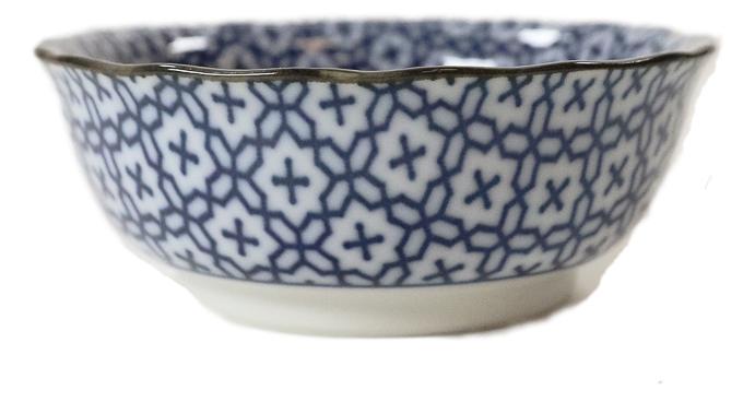 Ebros Gift Ebros Made In Japan Multi Pattern Ceramic Sauce Appetizer Dipping Bowl Set Serves 4